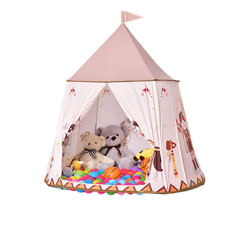 Children Bed Tent Game House Baby Home Breathable Tent Boy Girl Safe House Tunnel Outdoor Camping Baby Beach Tent: J