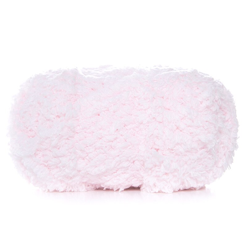 Fil doux et lisse pour tricot à la main, 50 grammes par boule, laine polaire de corail colorée, fil au Crochet, fournitures d'écharpe, de chapeau, de pull pour bébé: light pink01