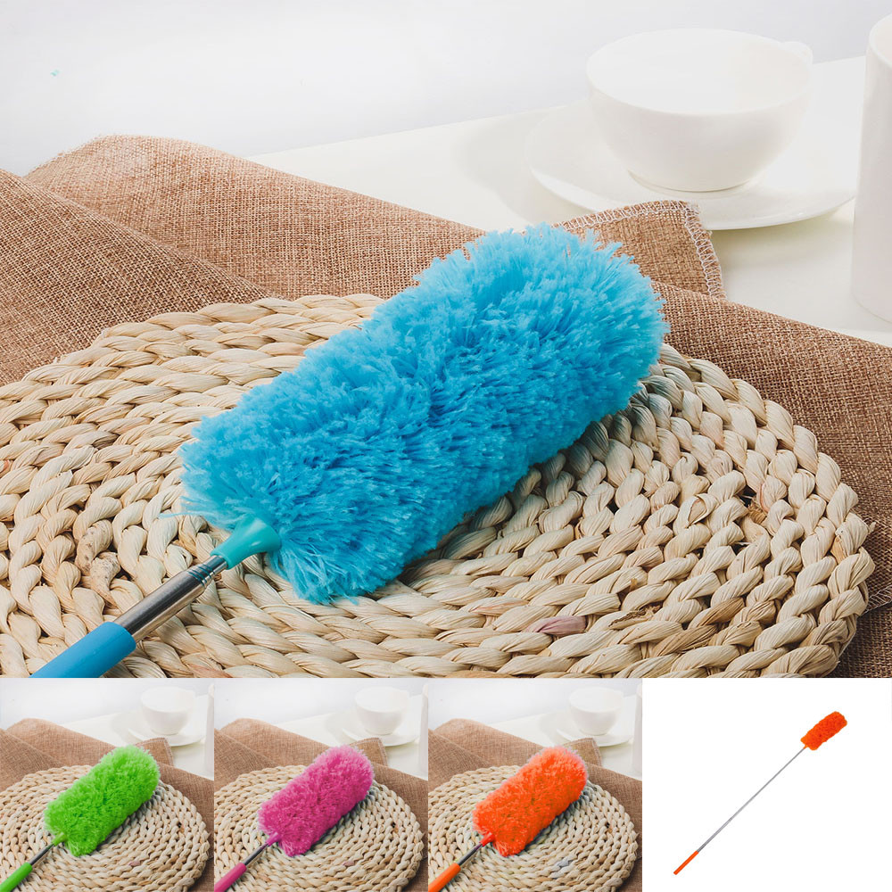 Verstelbare Stretch Verlengen Microfiber Plumeau Huishoudelijke Stofborstel Cleaning Tools Borstel Dust Cleaner # F