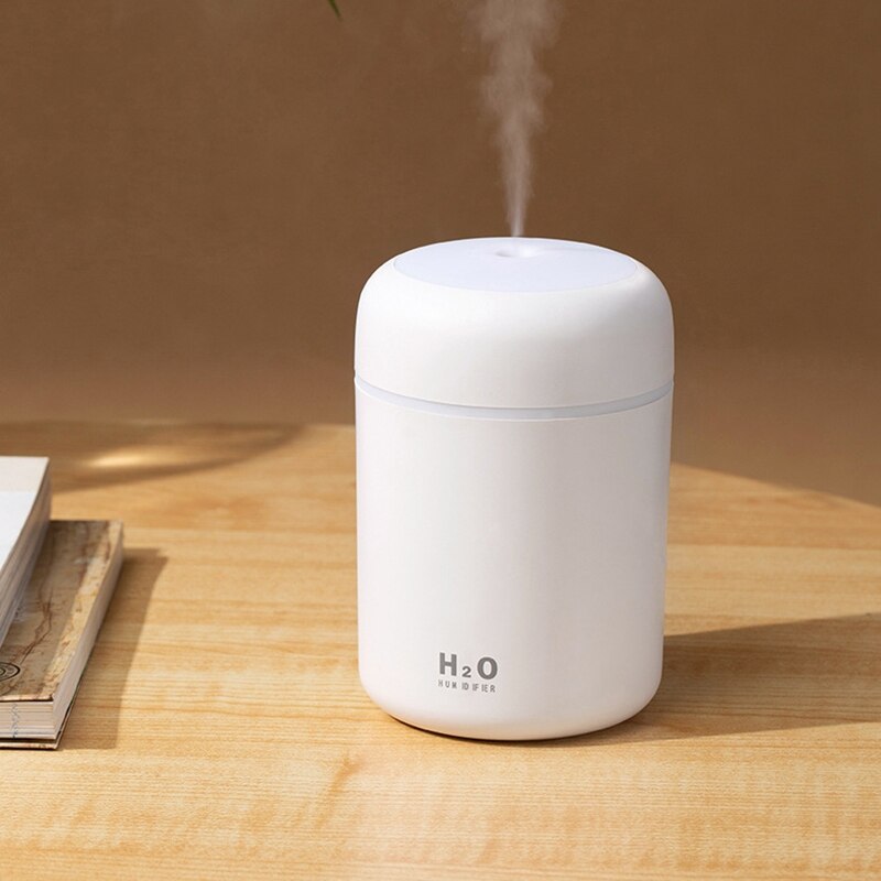 Portable 300Ml Humidifier USB Ultrasonic Dazzle Cup Aroma Diffuser Cool Mist Maker Air Humidifier Purifier with Romantic Light
