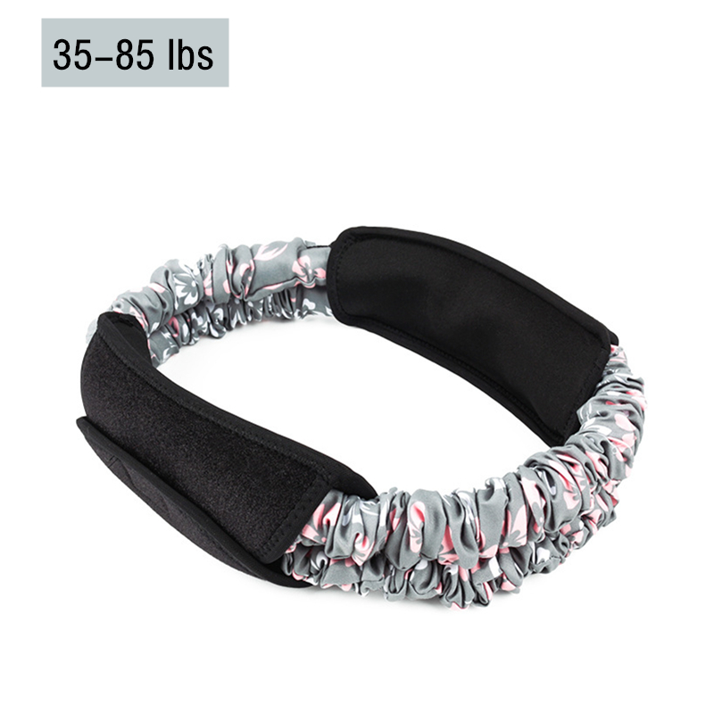 Anti-slip Exercise Yoga Elastic Band Squats Circle Tension Training Resistance Band Indoor Fitness Stretching Equipment Supplies: Gray