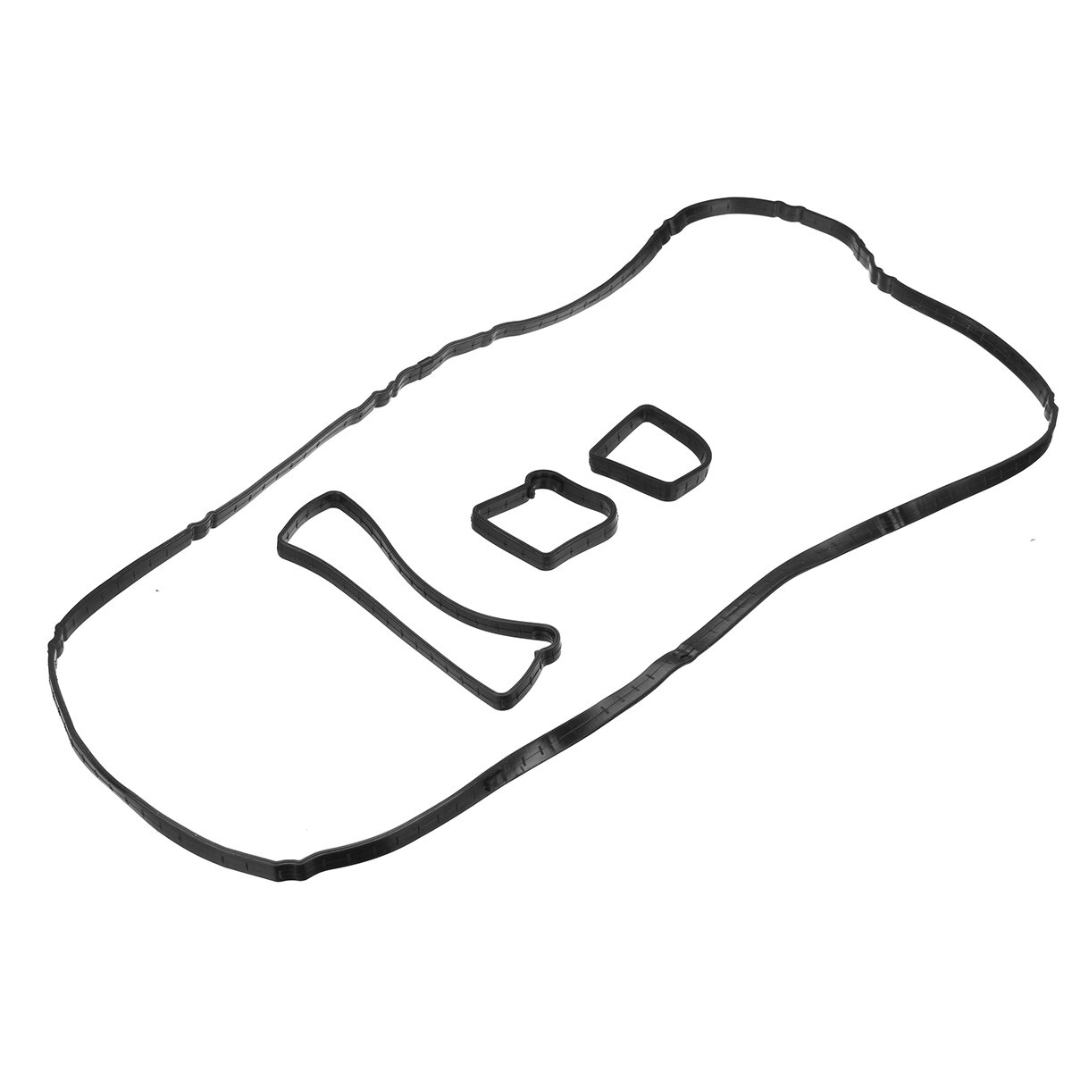 Rocker Valve Cover Set Seal Gasket Rubber Black For Ford for Focus for Mondeo for Fiesta 2004 On