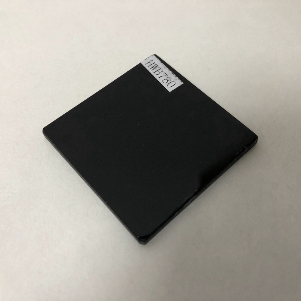 50x50mm optical 760nm ir pass filter HWB760