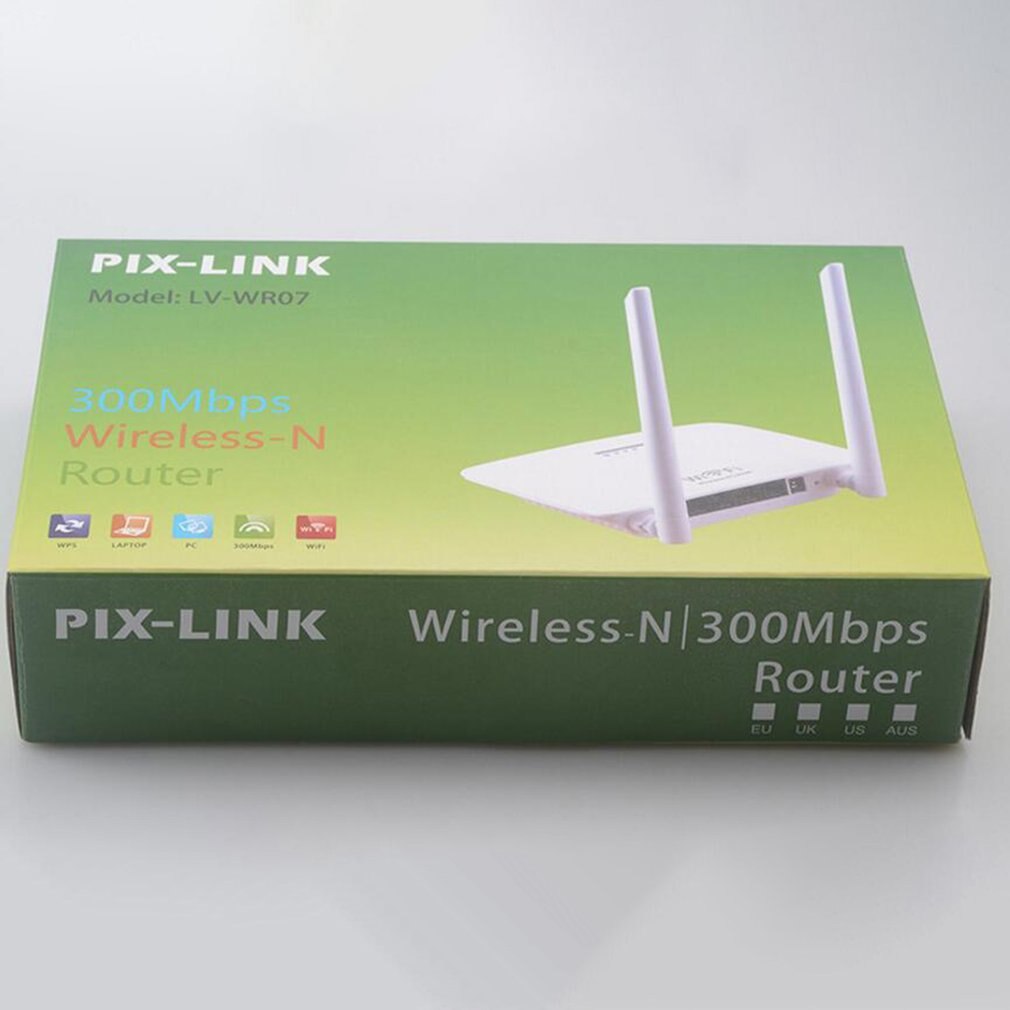 Dual Antenna 4 Port Wireless Wifi Router High Power Home Telecommunications Broadband Router Portable Routing