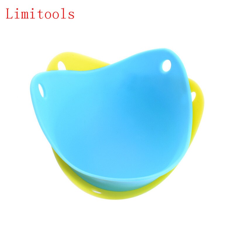 LIMITOOLS Silicone Egg Poacher Cook Poach Pods Kitchen Cookware Tool Poached Baking Cup Kitchen Tools Gadgets Random Color