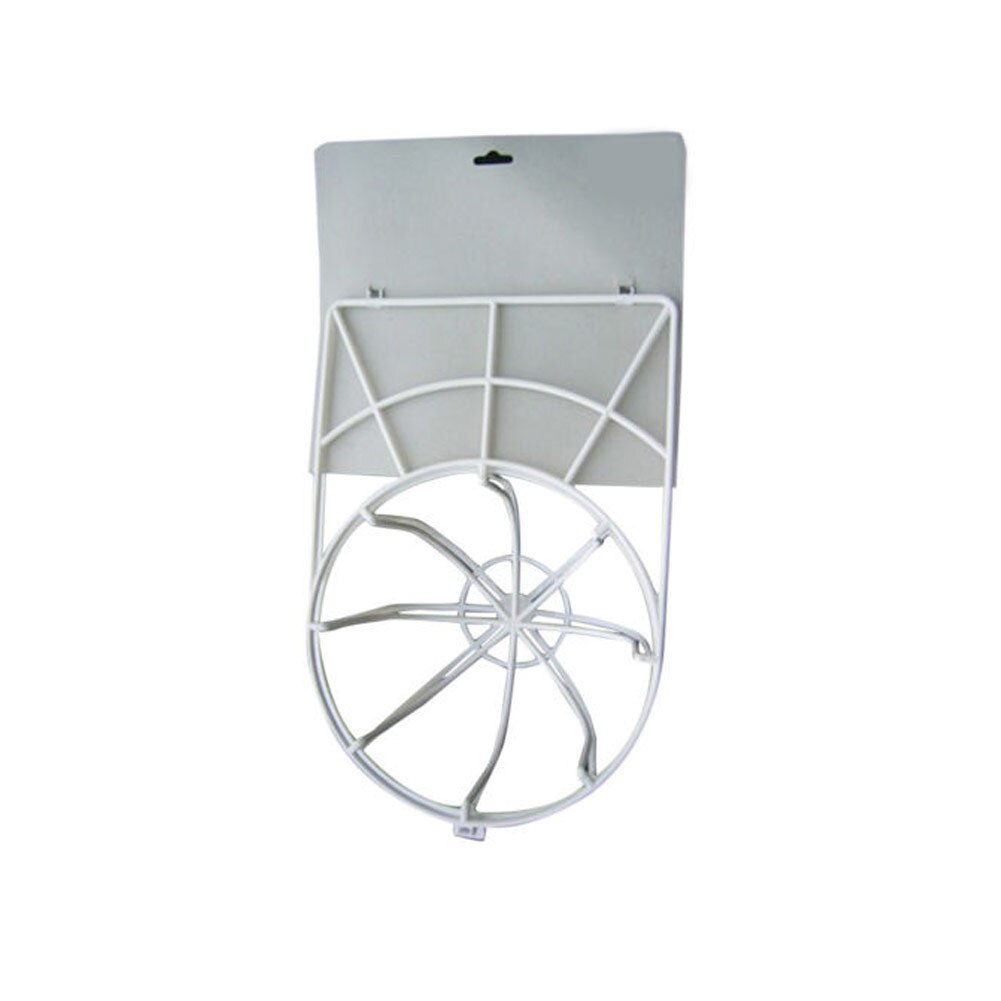 1 stuk wasmachine honkbalpet frame ondersteuning plastic witte hoedenreiniger reinigingsbeschermer waskooi bescherming