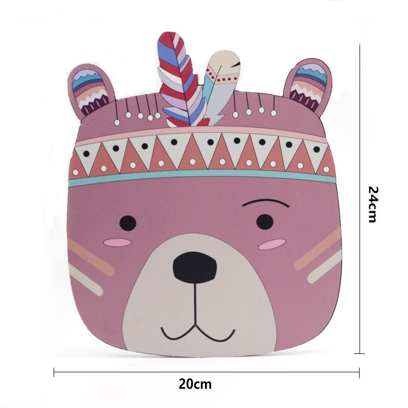 Autocollants muraux 3D animaux de style nordique, décoration pour chambre d&#39;enfant, Stickers muraux: Model 6