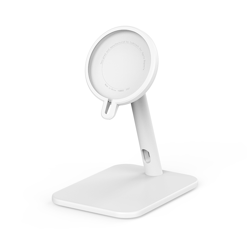 Magnetic Magsafe Phone Holder Stand with Wireless Charger for Apple 12+ Phones - Desktop Stand with Fast Charging: Default Title