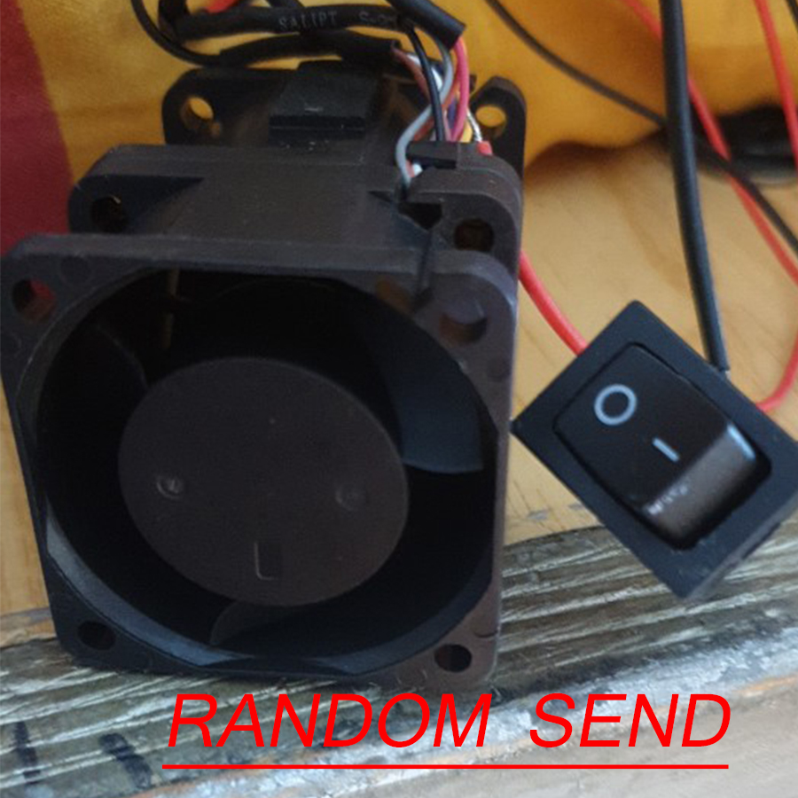 Universal DC12V 1A ACE40 Max 16000RPM Turbo Charger Tan Boost Air Intake Fan