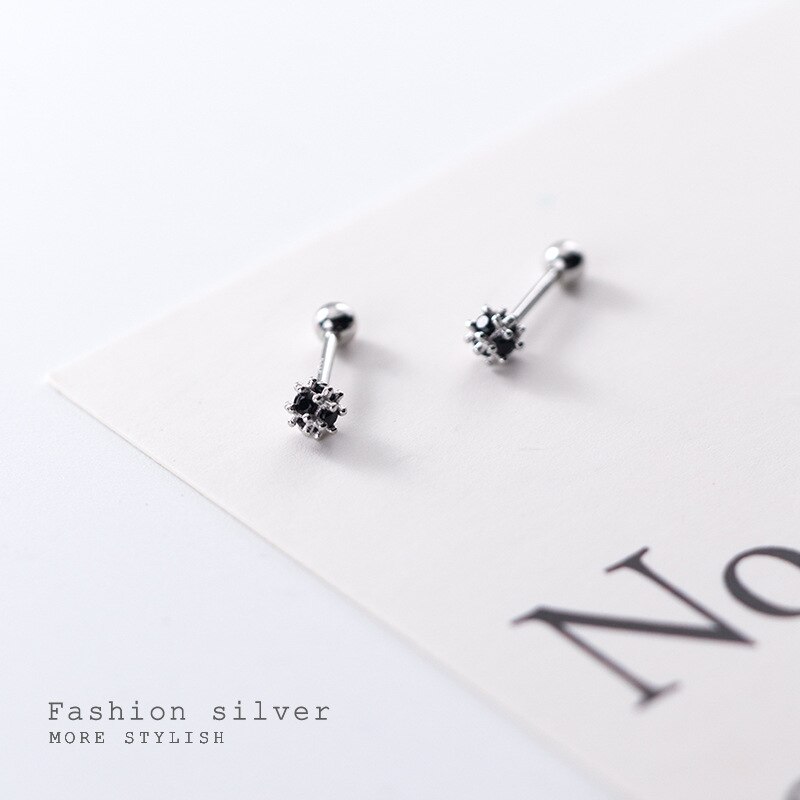 La Monada Stud Earrings For Women Silver 925 Minimalist Ball Fine Women Earrings Jewelry Stud Earrings 925 Sterling Silver