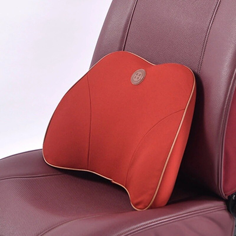 Komfortabel rygpude blød håndstøtte pude bilsæde rygstøtte memory foam bil pude: 5