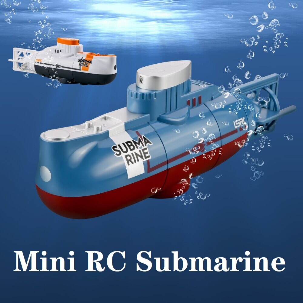 Mini Rc Submarine 6CH Radio Control Submarine Hover Functie Speelgoed Voor Aquarium Fish Tank Usb Oplaadbare Kids Kinderen