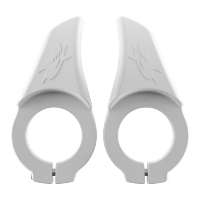 1 Pair Bicycle Handlebar Small Auxiliary Handlebar End Bike Handle Bar Ends Fit for Road Bike Mountain Bicycle Accessories: White