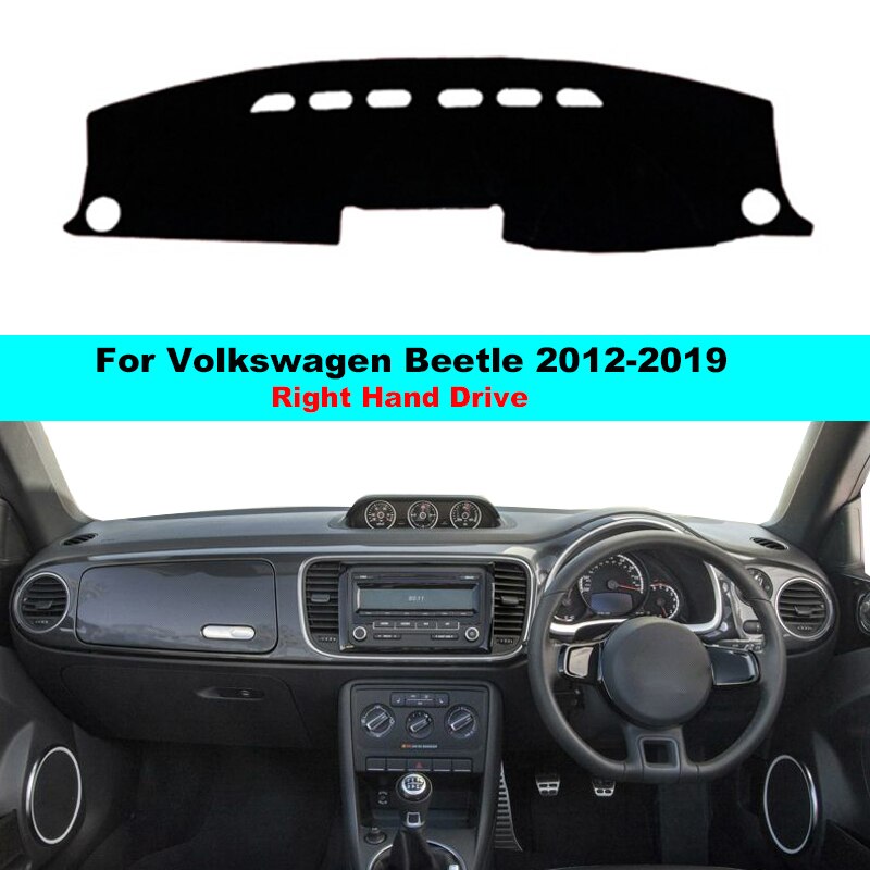2 LayerCar Dashboard Cover Dash Mat Carpet For VW Volkswagen beetle - Sunshade Dash Board Cover Auto Sun DashMat