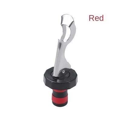 Druk Wijn Stopper Vacuüm Plug Wijn Flessenstop Wijn Saver Caps Bar Keuken Gereedschap Wijnfles Stopper Accessoires: RED