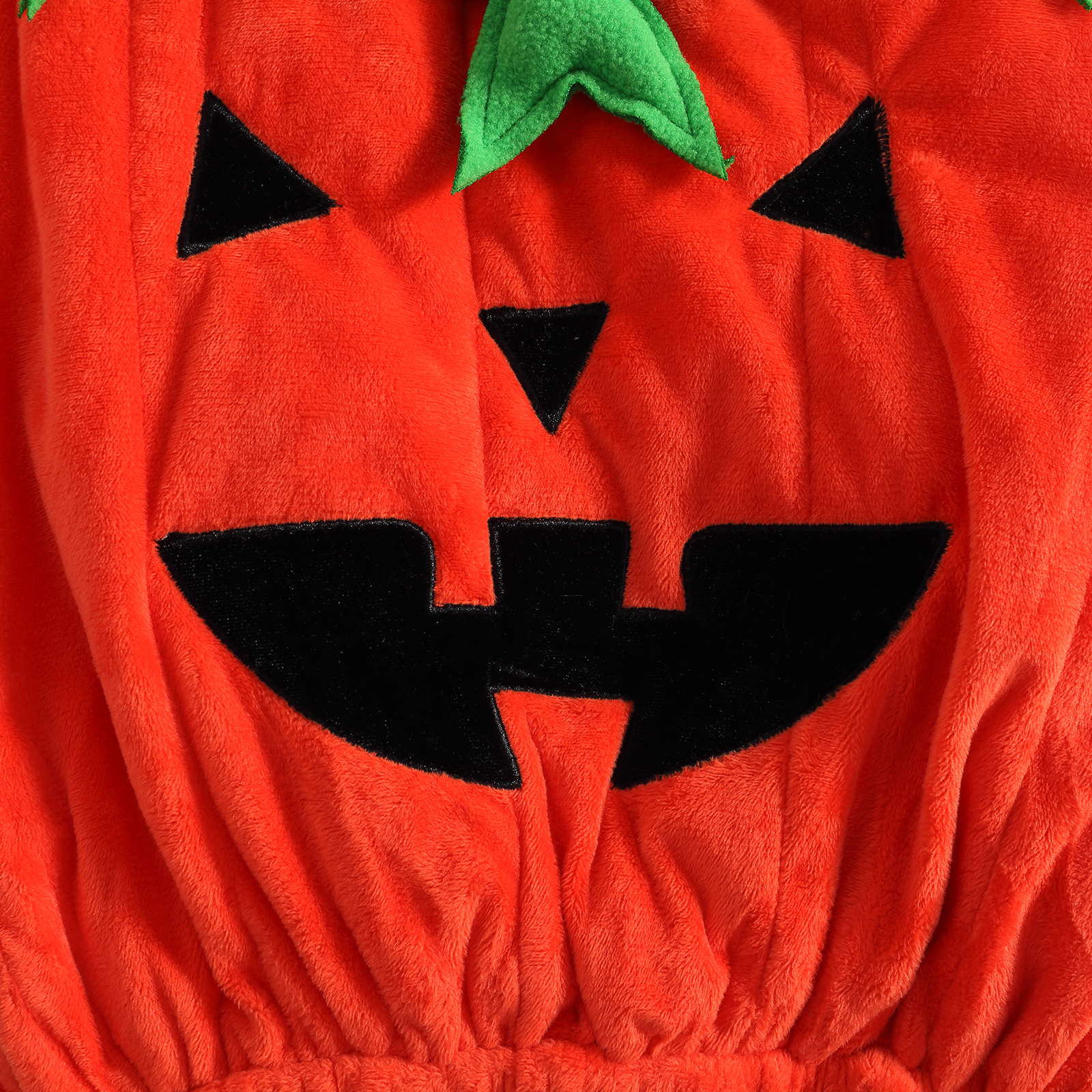 2 szt. niemowlę Halloween strój, aksamitny kostium bez rękawów w kształcie dyni + wiąbłazen kapelusz garnitur dla małe dziewczynki, chłopcy dyni