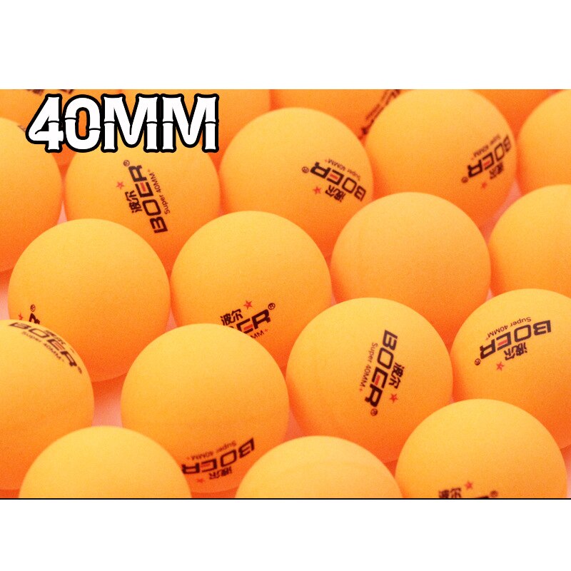 One Star – balle de Tennis de Table professionnelle, de Ping-Pong, blanche et Orange, de 40mm et 150g, balles d&#39;entraînement quotidien avancé pour Amateur, 2.8 pièces/paquet