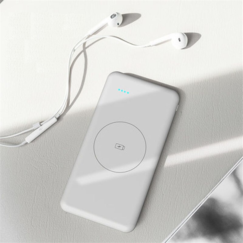 10000mah Power Bank External Battery Wireless Charger Powerbank Portable QI Wireless Charging for Samsung iPhone 11 XS Poverbank
