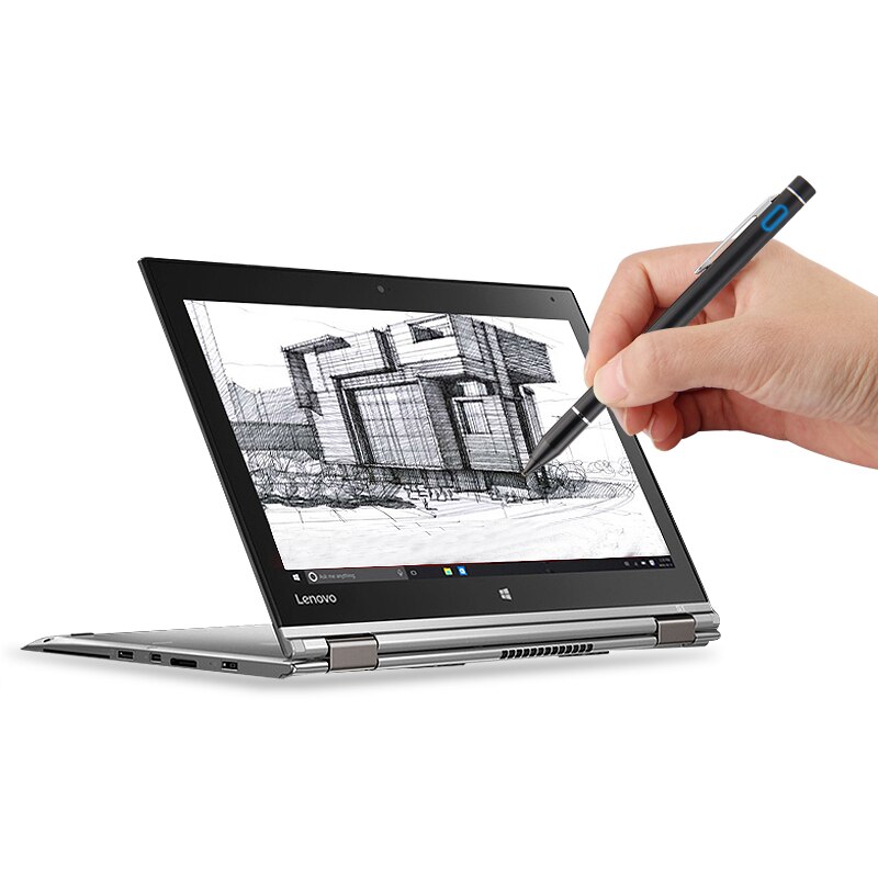 Stylet actif Stylet Capacitif Écran Tactile Pour Lenovo Ideapad Miix 4 5 Pro 720 700 Miix 510 520 310 320 710 300 325 Comprimés Cas