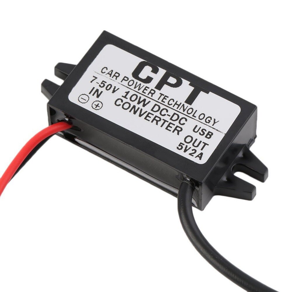12V auf 5V USB-Adapter DC Buck-Konverter-Modul 3A 15W Auto-Stromwandler Dual USB