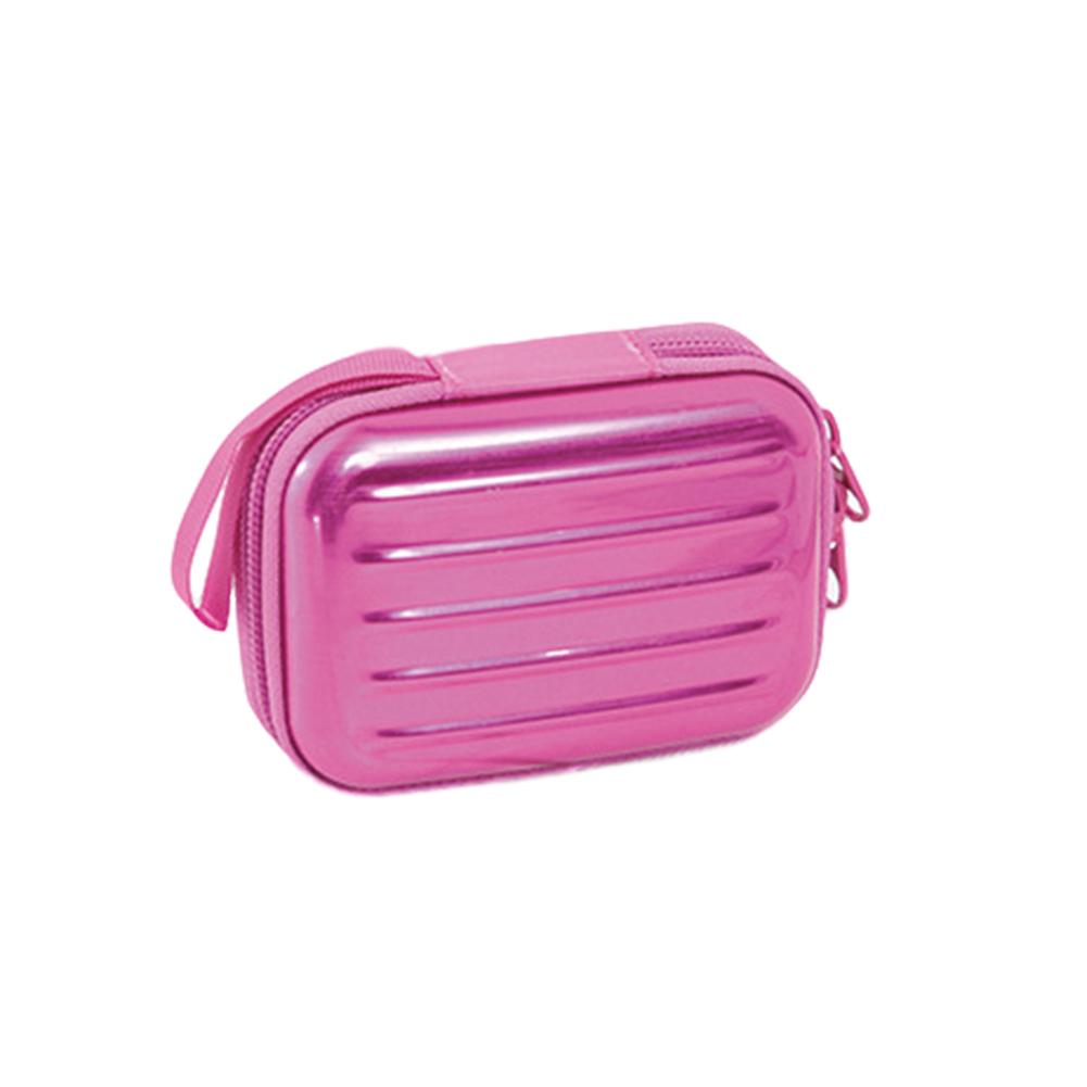 Mallette de rangement d'huile essentielle étui de transport à glissière de voyage pour stocker jusqu'à 12 flacons en verre d'huile essentielle de 1mL-3mL