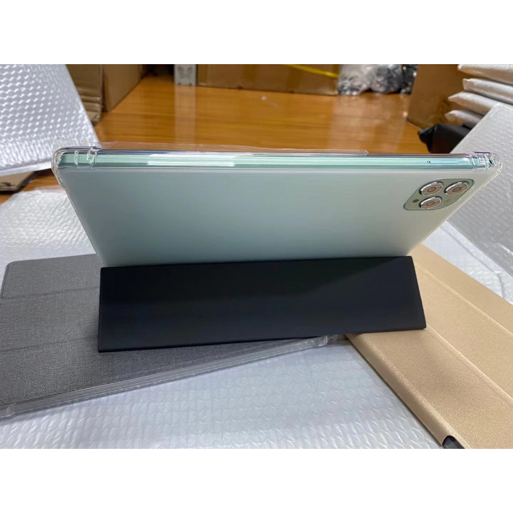 Funda Universal de 10,1 pulgadas para Tablet PC, carcasa protectora de silicona suave de TPU transparente para Tablet PC Android de 10 y 10,1 pulgadas