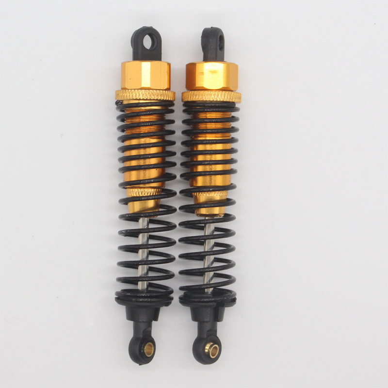 HSP 108004 188004 Amortiguador de aluminio 108mm 08001 08058 1/10 piezas de mejora para Monster Bigfoot Truck 94111 94188 94108: YELLOW