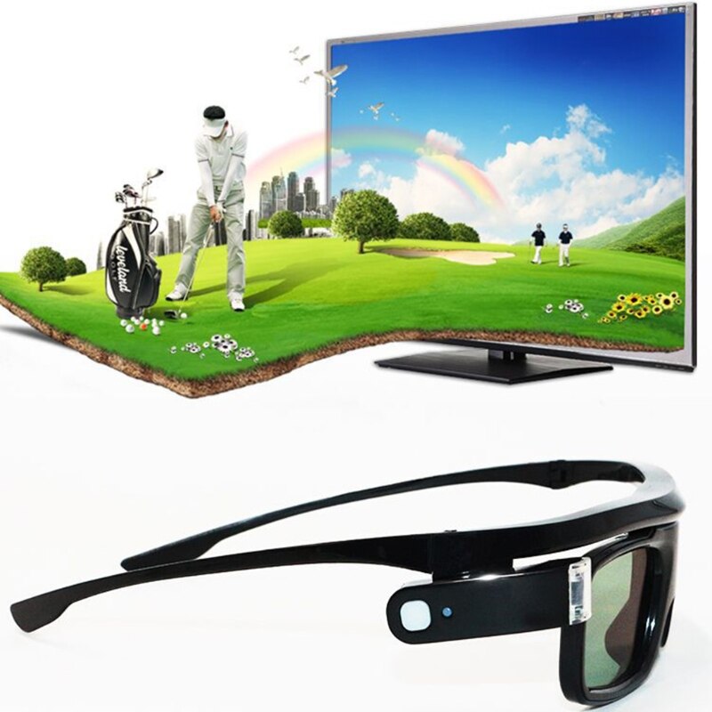 3D Bril Actieve Sluiter Oplaadbare Eyewear Voor Dlp-Link Optama Acer Benq Viewsonic Sharp Projectoren Bril Film Bril
