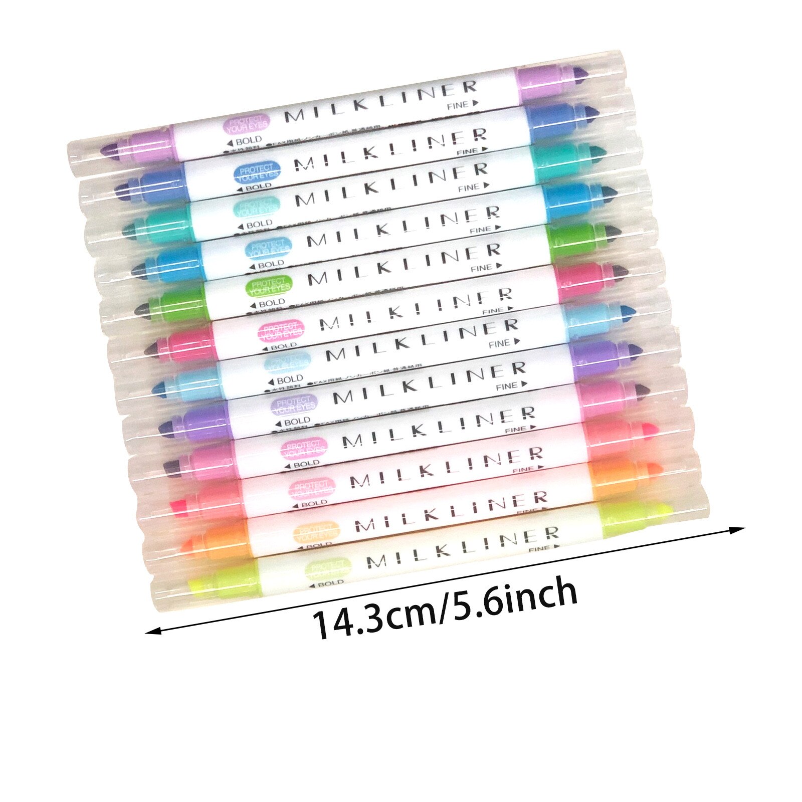 12 Colors Double Line Outline Pen Set Metallic Col... – Vicedeal
