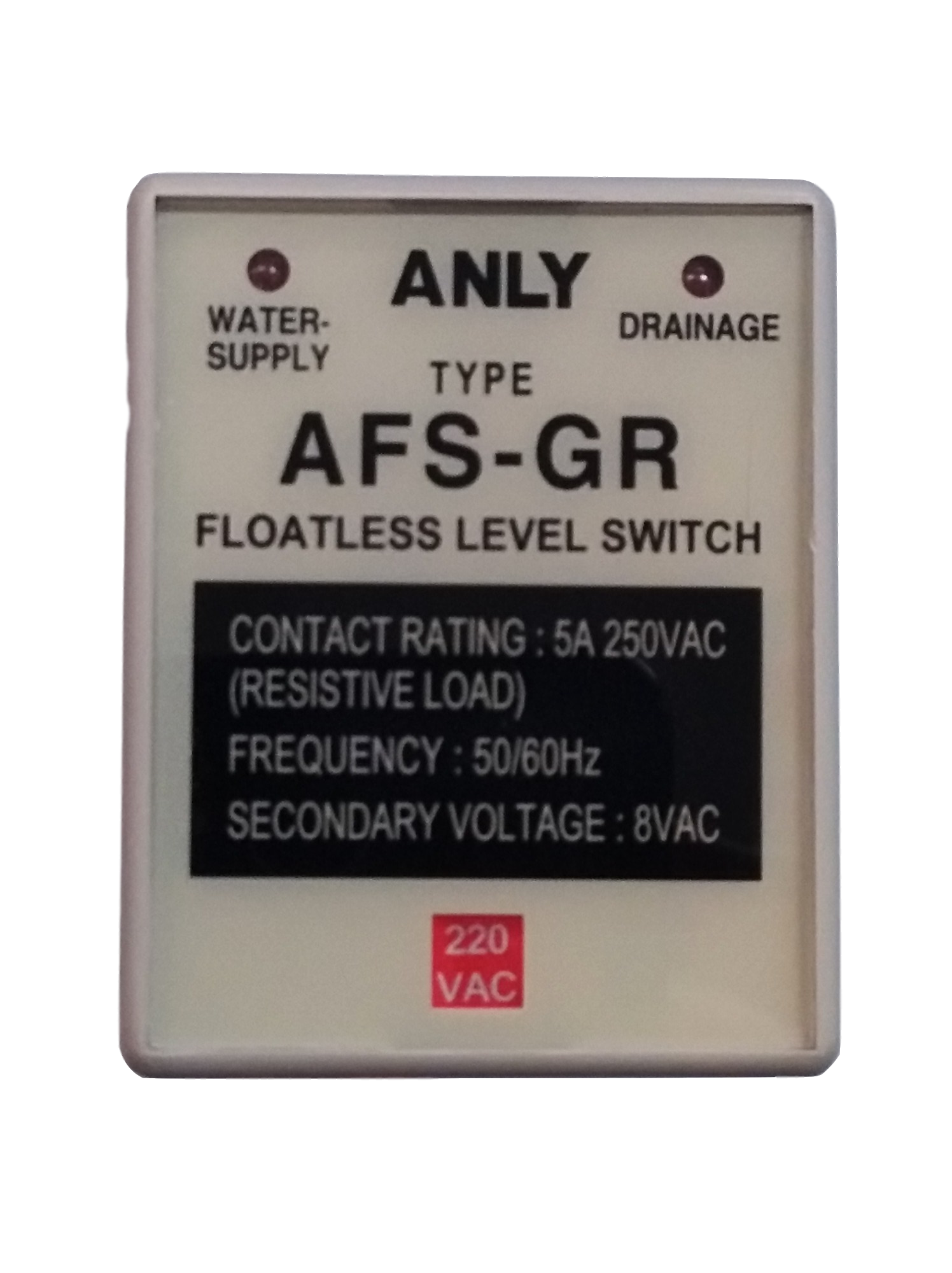 Originele Authentieke Anly AFS-GR Niveau Controller Water Level Controller