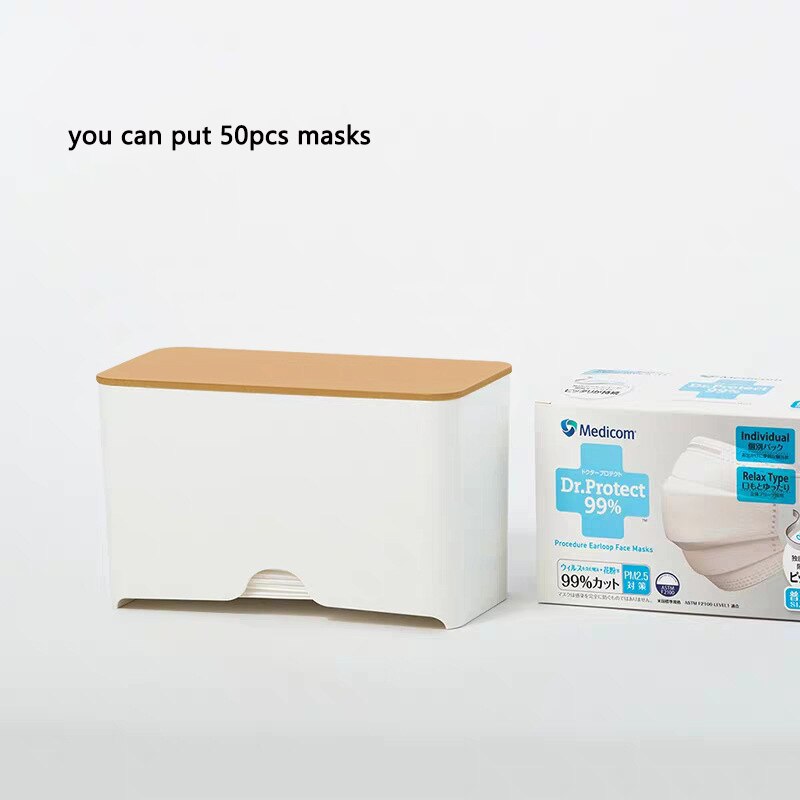 Grote Besparen Maskers Doos Plastic Opbergdoos Maskers Besparen Multifunctionele Gezichtsmasker Organizer Case Draagbare Organizer Masker Doos