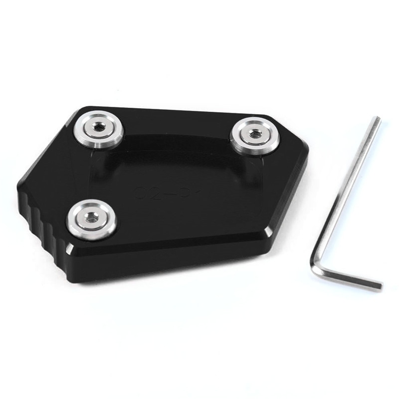 CNC Motorfiets Side Stand Extension Pad Uitbreiding Kickstand Plaat Voor Honda NC700S/X CBR600RR CBR650F CBR600F CBR500R CBR250R