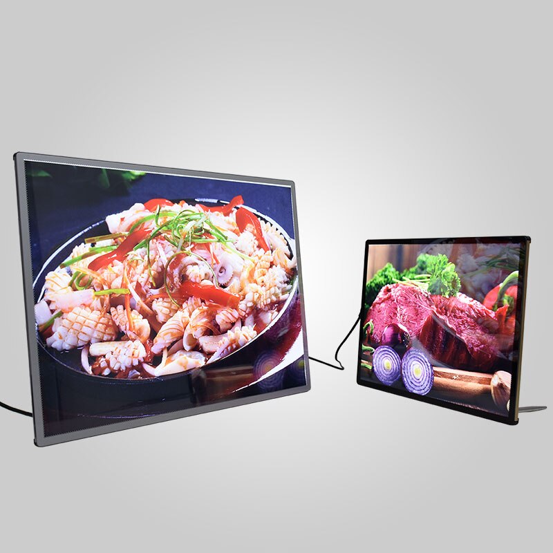 A4 light up menu restaurant menu light up picture frame