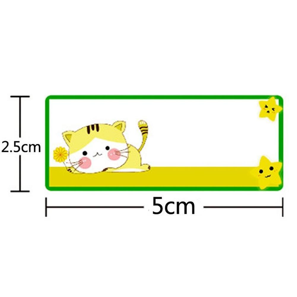 300pcs/roll Kitchen Animal Sticker Refrigerator Freezer Food Storage Date Content Label