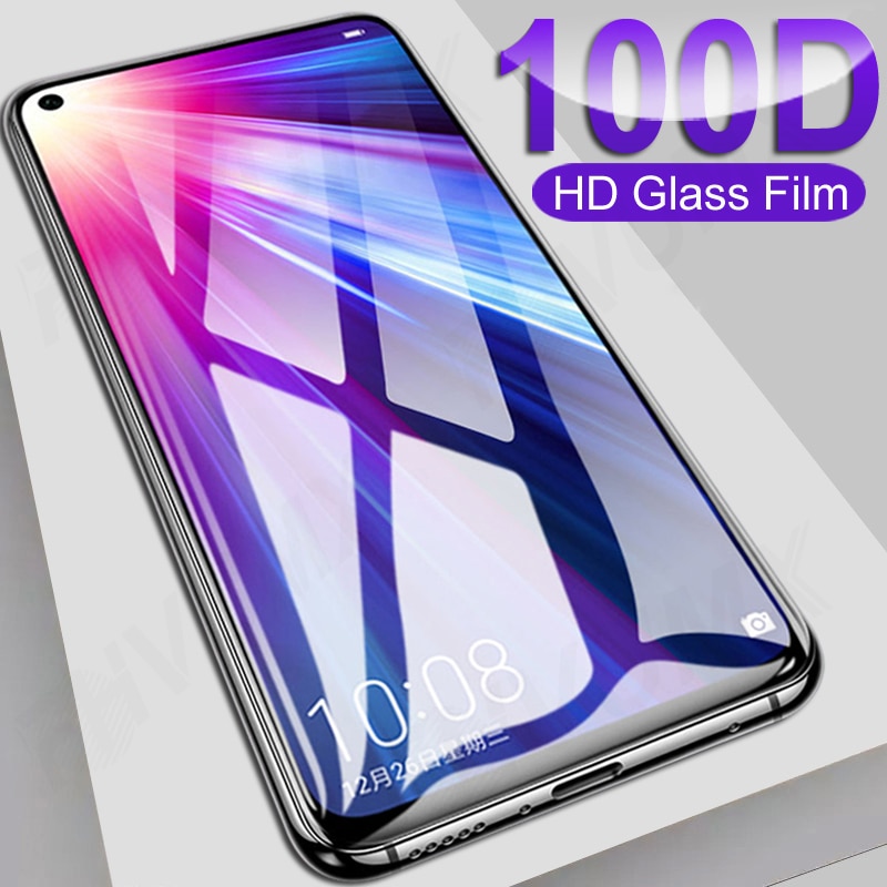 100D Schutz Glas Für Huawei honor Ansicht 20 30 20S 30S Gehärtetem Screen Protector Für Honor 30 20 10 Lite 10i 20i Glas Film