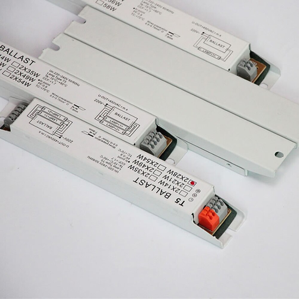 2 stücke T5 2X28W 2X14W 2X54W T8 18W 36W 220V-240V 50/60HZ hoch Energie Evg Leuchtstofflampen Elektronische Vorschaltgeräte