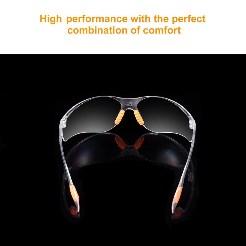 12 Pcs/Box Eye Protection Safety Goggles Vented Glasses Anti-Splash Goggles Sand Prevention Safety Glasses Protective Supplies