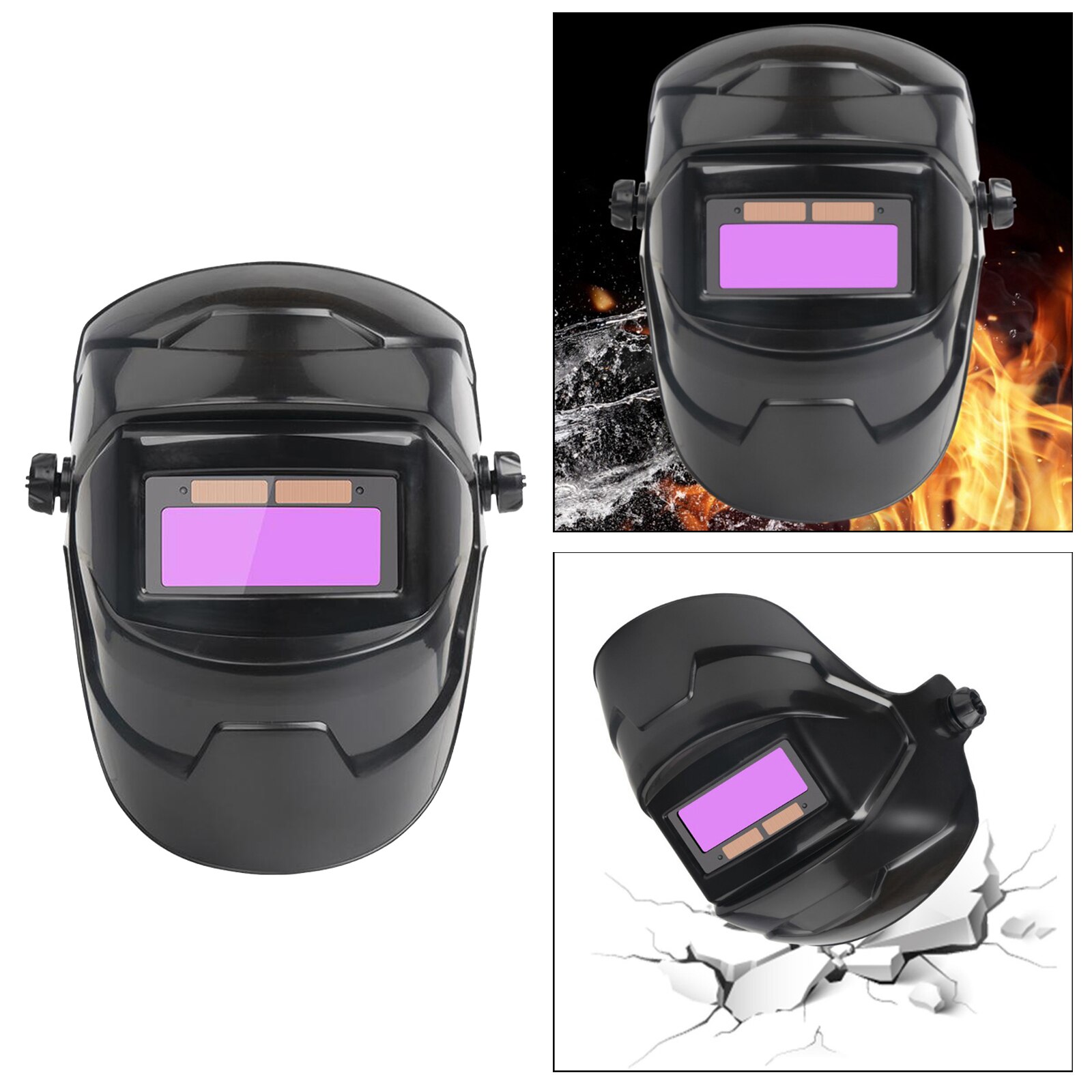 Masque De Soudage à Lentille Solaire Auto-assombrissante – Filtre Ombre