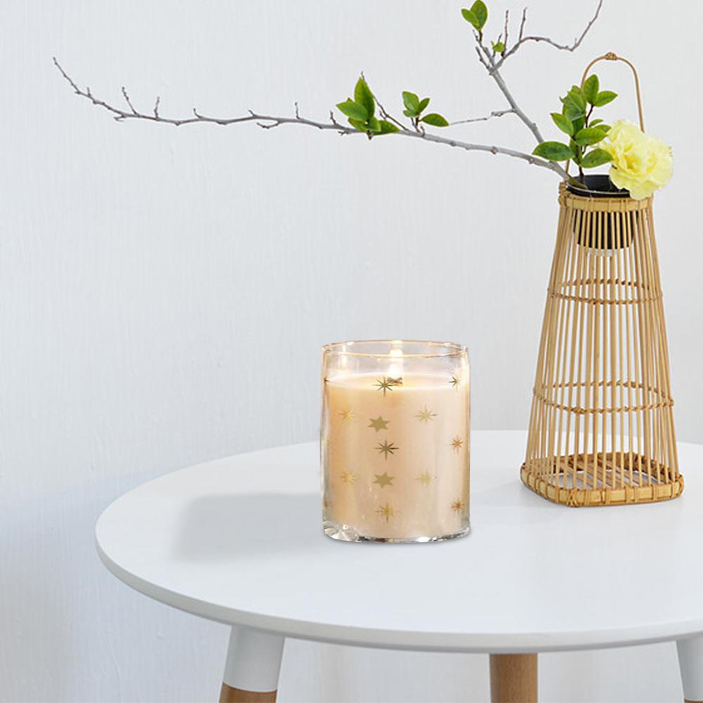 50Pcs Cross Wooden Candle Wicks Natural Candle Cores with Metal Base for Candle Making DIY Craft