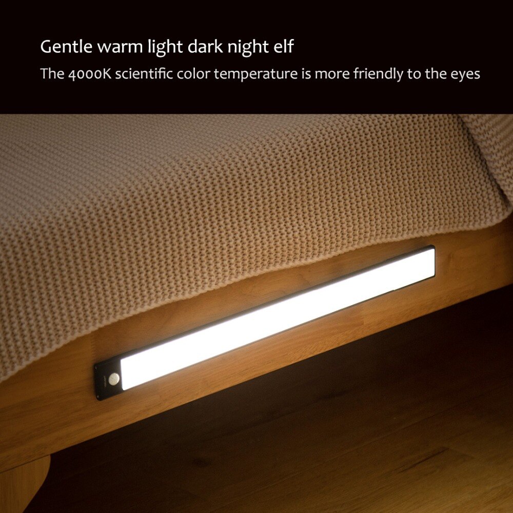 Yeelight LED Cabinet Light Motion Sensor Night Light Induction Light Easy Install Rechargeable for Kitchen Cabinet Wardrobe