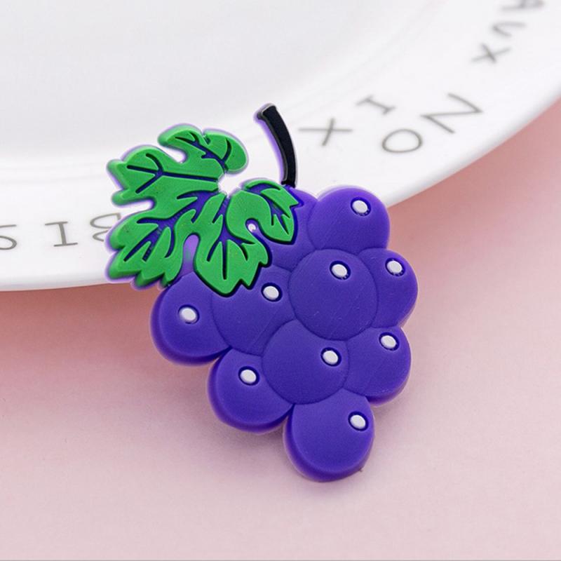 1Pcs Magnetische Magneet Kleurrijke Fruit Cartoon Siliconen Magnetische Sticker Accessoires Koelkasten Home Decor: 02