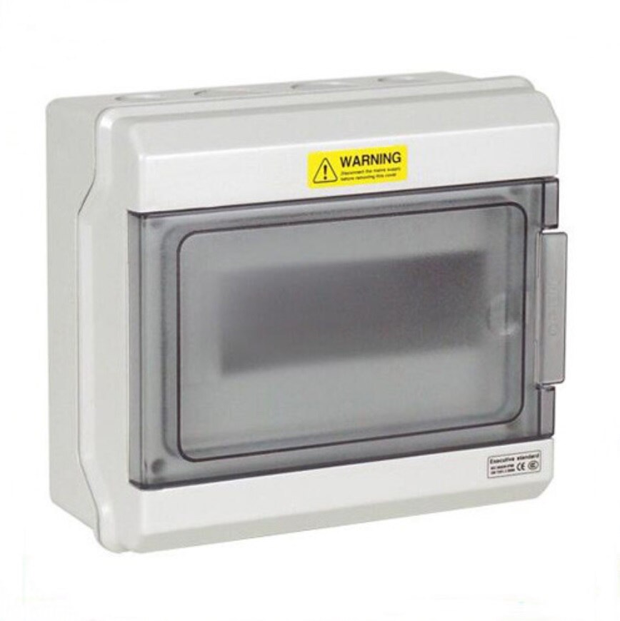 9 Way Wiring Terminal Blocks IP66 Waterproof Electrical Distribution Enclosure Outdoor Switch Box