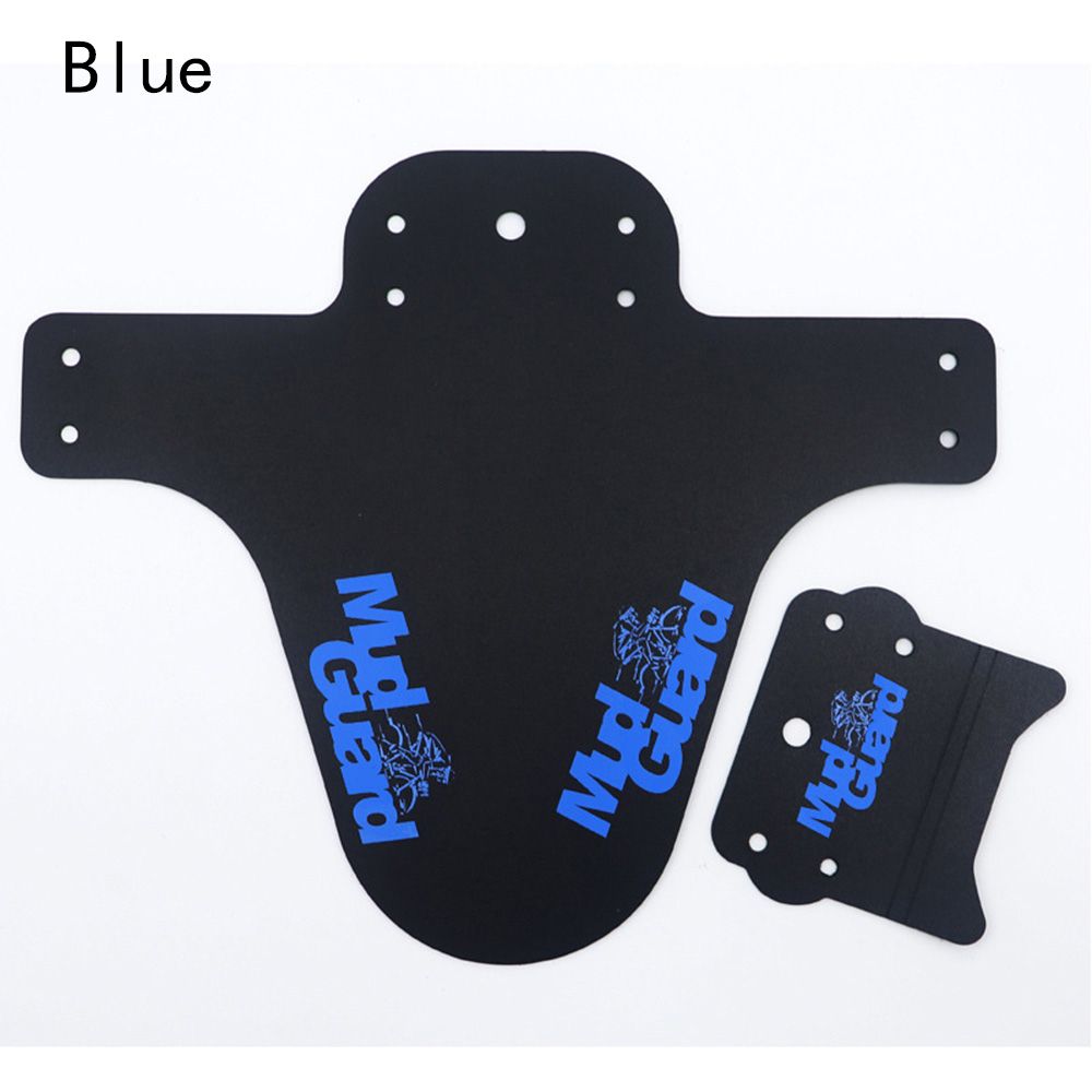 Mountain Cycling Bike Front Rear Fender Mudguard Mud Guard Set Mountain Bicycle Road Cycling Guard Tool Bike Accessories: blue