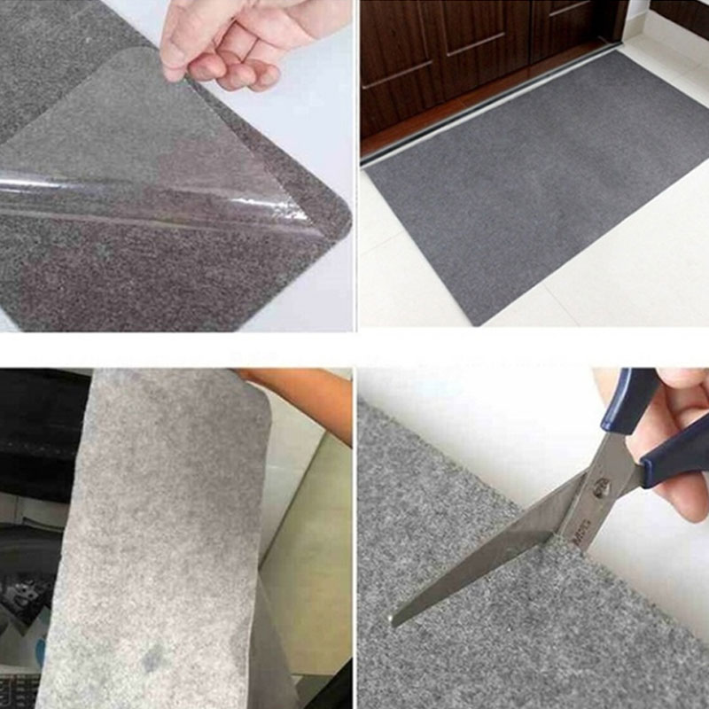 14 stk/sett trappeteppe tepper saken selvklebende gulvmatte dørmatte trinn trapp sklisikre beskyttelsesdeksel trappmatte