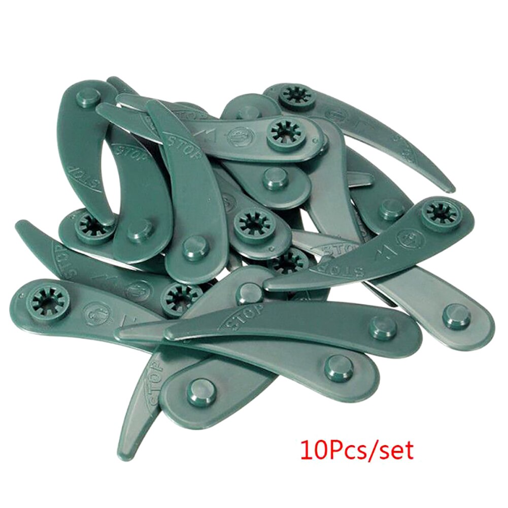 25 stk plastic knive til bosch art 23-18 li/26-18li græstrimmer trimmer plast haveplæneklipper plast kniv