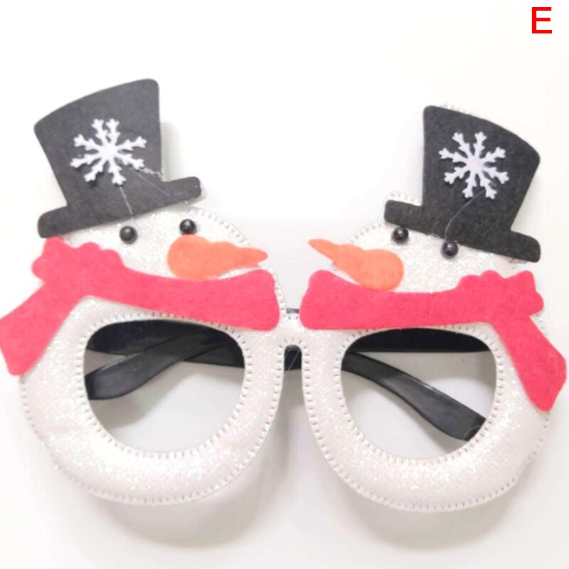 Christmas Photo Booth Prop Happy Year Christmas Photo Frame Props Wedding Christmas Party Decoration Decor Kids: E