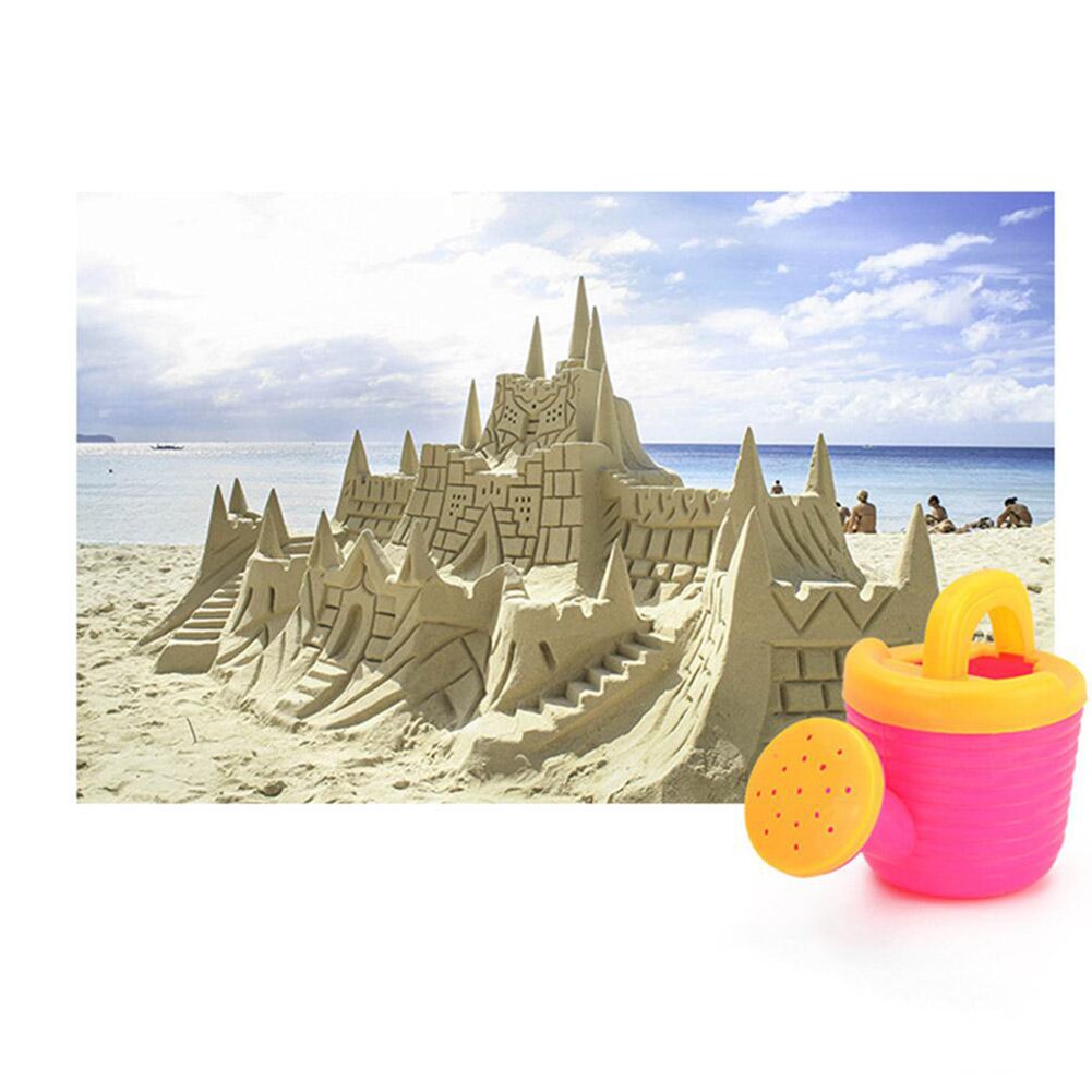 9 stks/set Seaside Trechter Bril Strand Zand Spelen Water Niet giftig Simulatie Plastic Schop Emmer Waterkoker Speelgoed Set Willekeurige kleur
