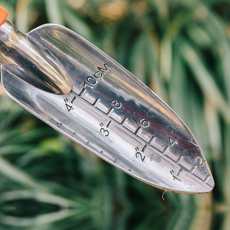 Blomsterspade blomsterhageverktøy sett tredelt kjøttspade blomsterspade husholdningsgraver blomsterspade speilkule metall
