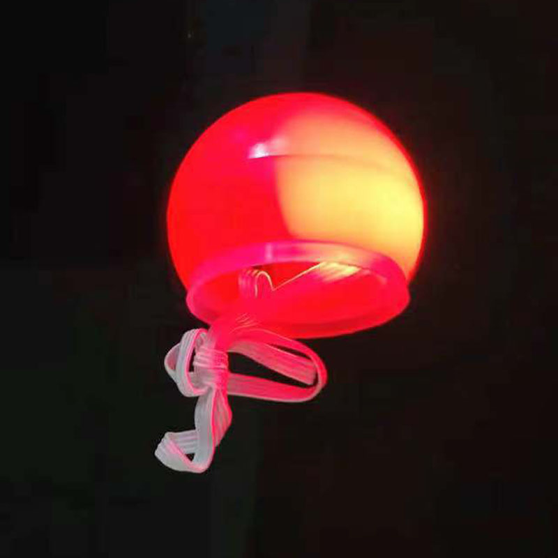 20pcs Plastic Red Clown Noses Light Up Blinking Reindeer Nose for Party Balls Circus Costume Red Wedding Festival