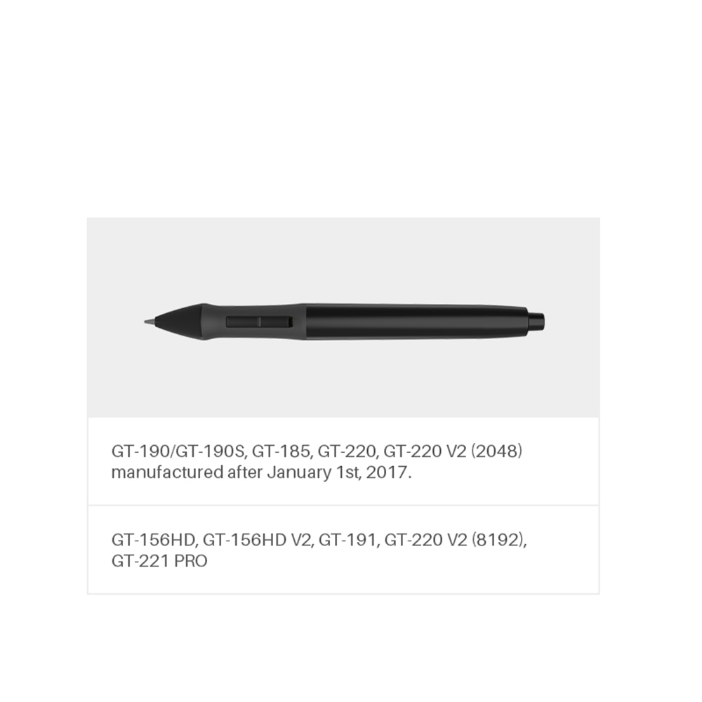 Digitale Batterij Pen Stylus PEN68D/P68D Vervanging Van PC332/PE330 Voor Pen Display GT-221 Pro/GT-220 V2/GT-191/GT-156HD V2